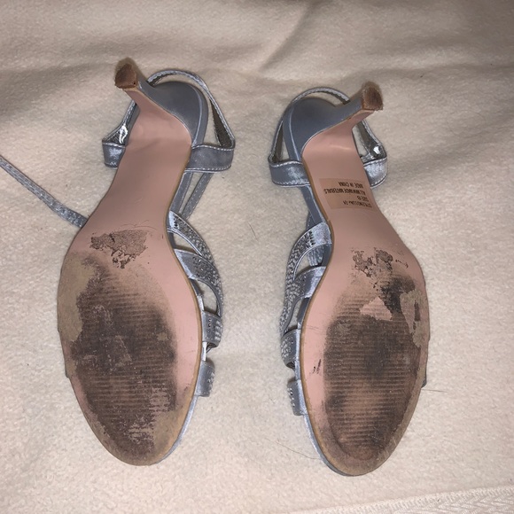 Silver Prom/Party Heels - Picture 5 of 5